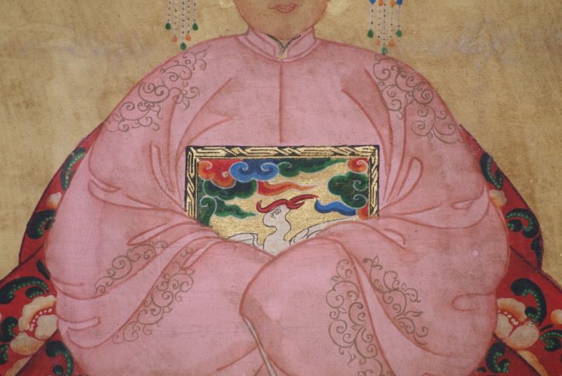 Ahnenpaare und Kaiser Chinas rosa 5