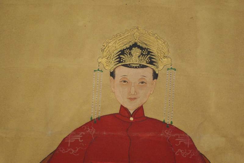 Ahnenpaare und Kaiser Chinas rot 2