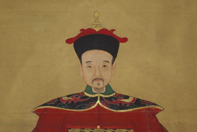 Ahnenpaare und Kaiser Chinas rot 3