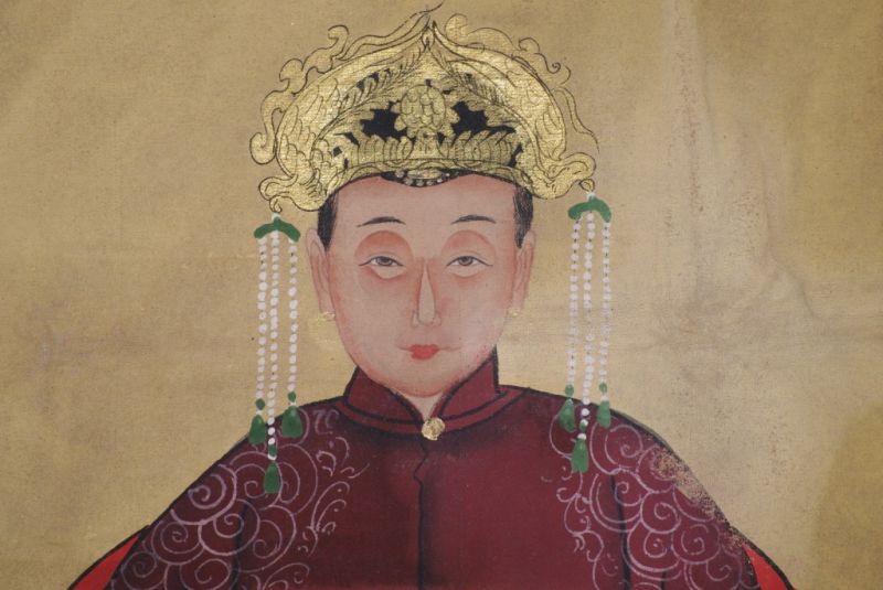 Ahnenpaare und Kaiser Chinas rot 3