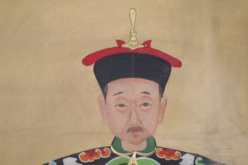 Ahnenpaare und Kaiser Chinas rot 4