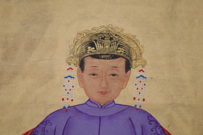 Ahnenpaare und Kaiser Chinas violett 2
