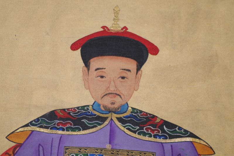 Ahnenpaare und Kaiser Chinas violett 3