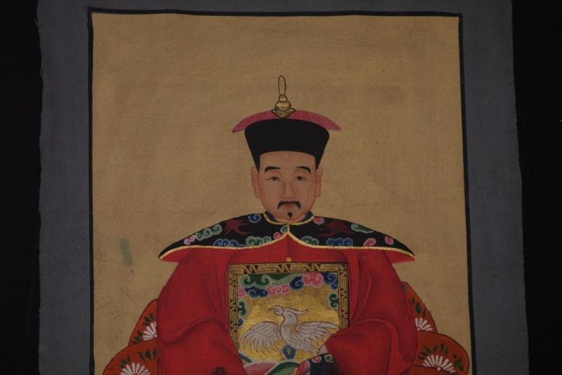 Ahnenpaare und Kaiser Chinesische Malerei Kaiser Gelb 4