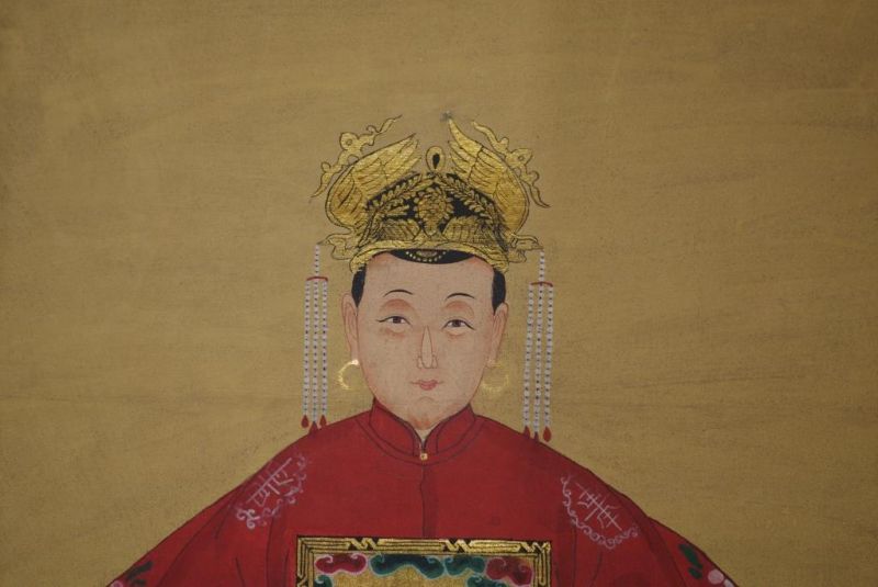 Ahnenpaare und Kaiser Chinesische Malerei Kaiser Gelb 3