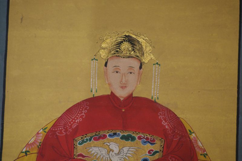 Ahnenpaare und Kaiser Chinesische Malerei Kaiser Gelb 3