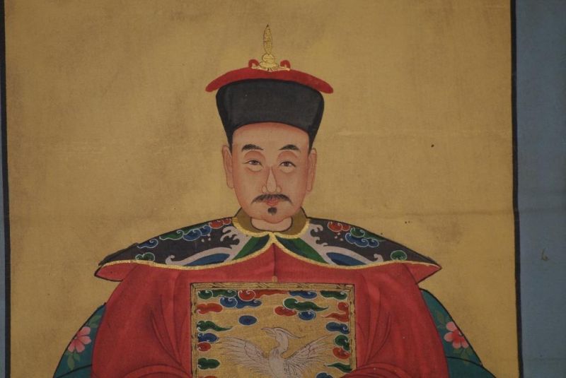Ahnenpaare und Kaiser Ming Chinesische Malerei Kaiser Gelb 4