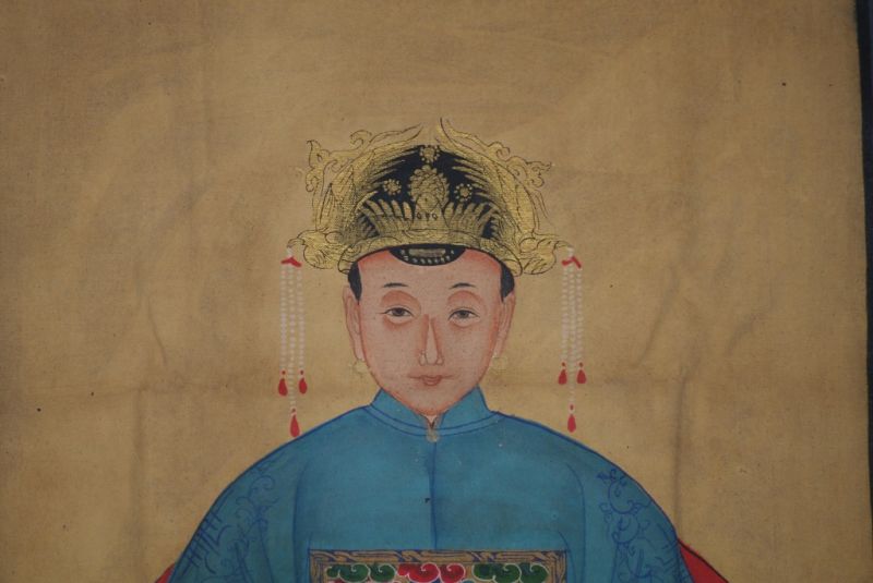 Ahnenverehrung in China Chinesische Malerei Blauer Himmel 4