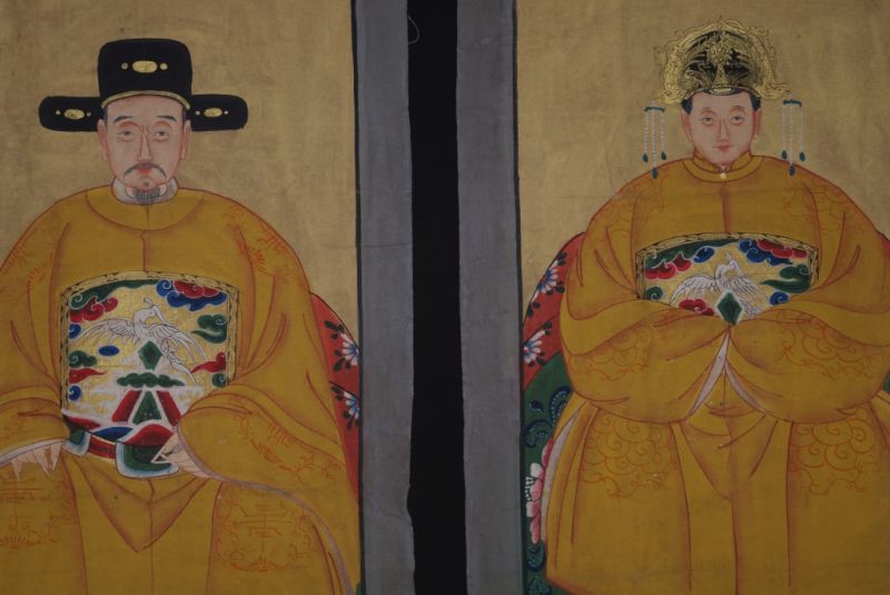 Ahnenverehrung in China Chinesische Malerei 2