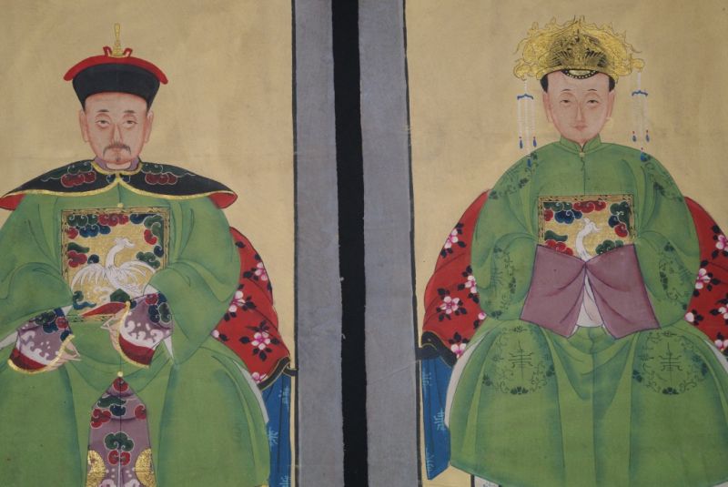 Ahnenverehrung in China Chinesische Malerei 2
