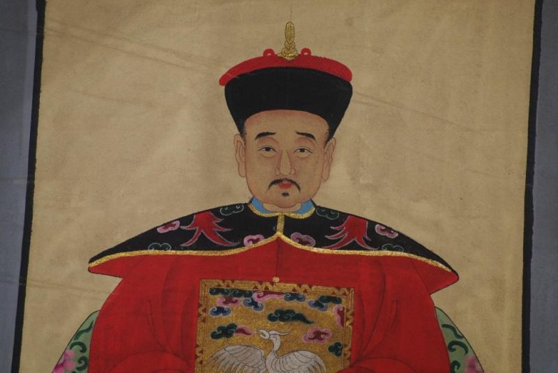 Ahnenverehrung in China Chinesische Malerei Kaiser Gelb 3
