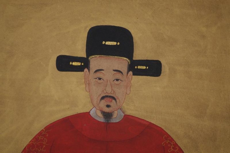 Ahnenverehrung in China Chinesische Malerei Kaiser Gelb 4