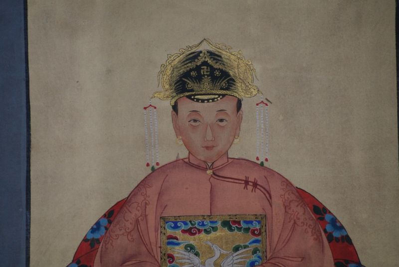 Ahnenverehrung in China Chinesische Malerei Rosa 3
