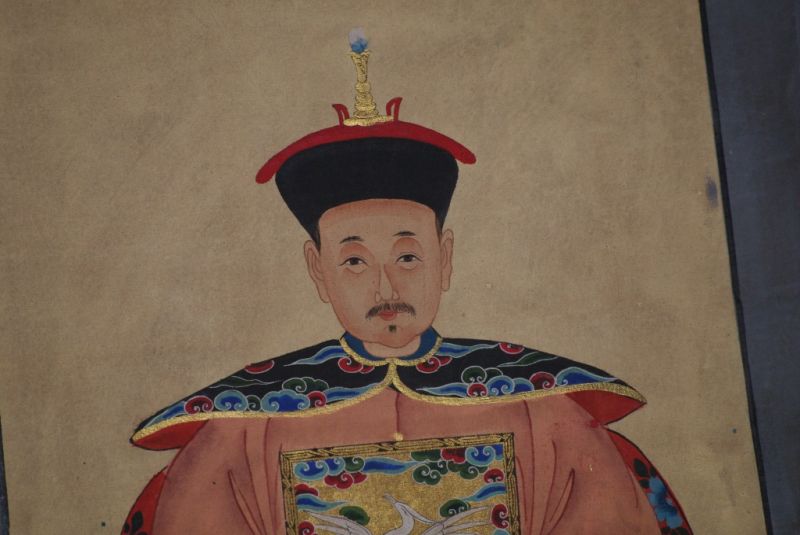 Ahnenverehrung in China Chinesische Malerei Rosa 4