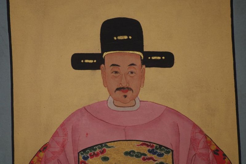 Ahnenverehrung in China Chinesische Malerei Rosa 4