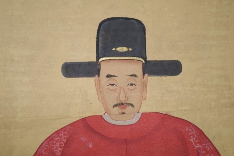 Ahnenverehrung in China Chinesische Malerei Rot 4
