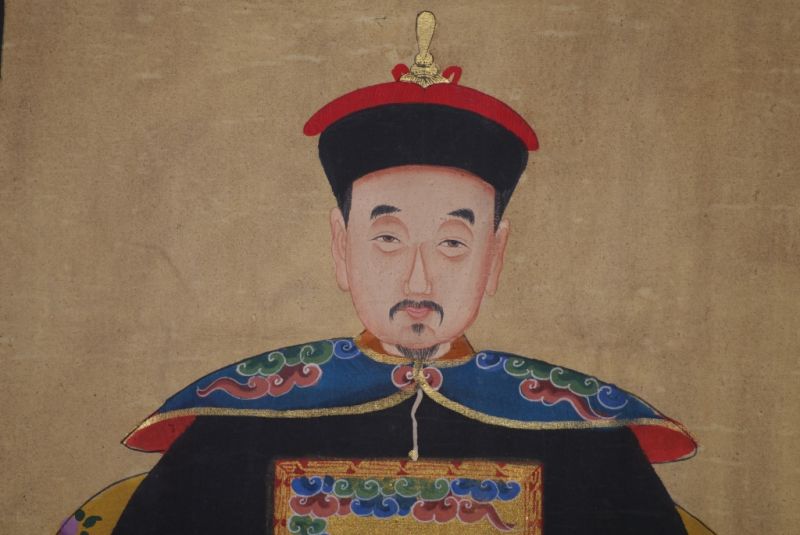 Ahnenverehrung in China Chinesische Malerei Schwarz 3