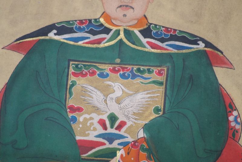 Ahnenverehrung in China Chinesische Malerei Smaragd 5