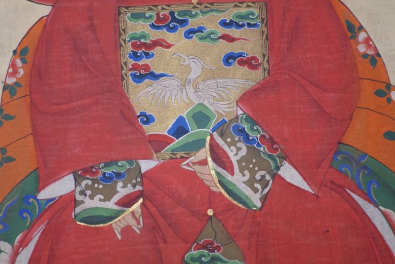Ahnenverehrung in China Chinesische Malerei XX 5