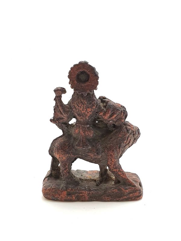 Alte Amulett Talisman - Göttin auf einem Tiger 2