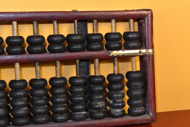 Alte chinesische Abacus Trader 3