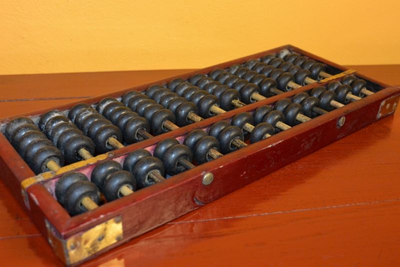Alte chinesische Abacus Trader 5