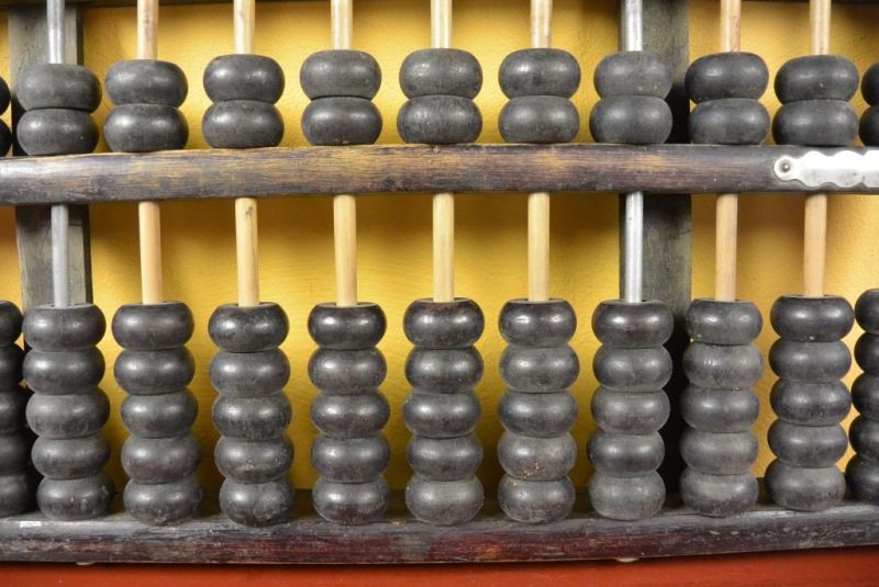 Alte chinesische Abacus - Trader 3