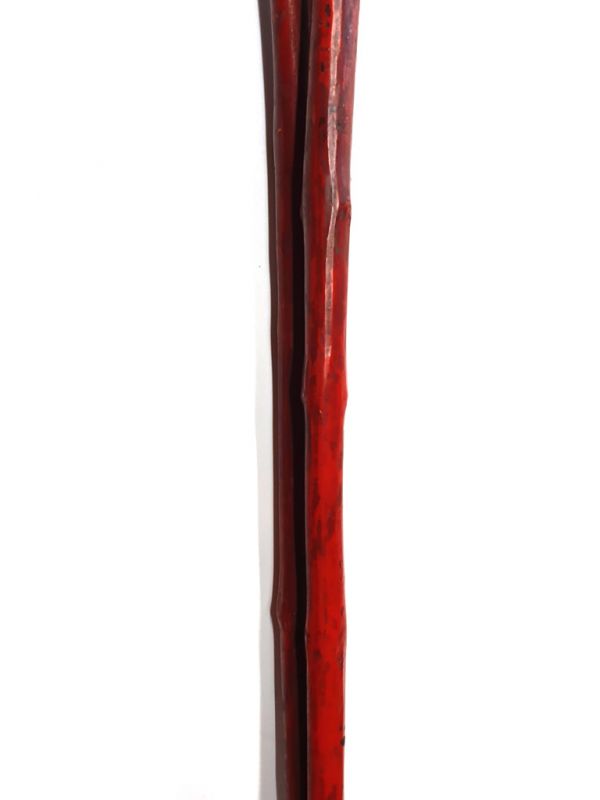 Alte chinesische Holzbürste - Qing-Dynastie - Vögel 3