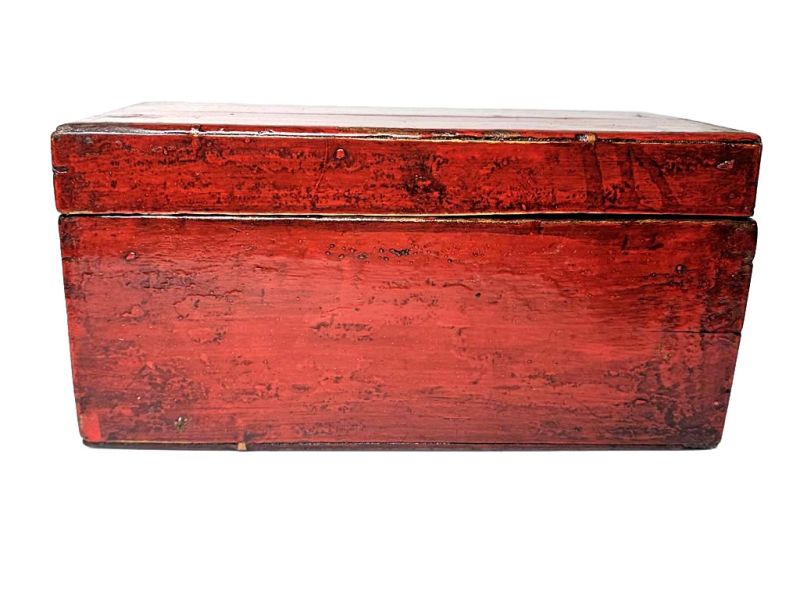 Alte chinesische Holztruhe - Chinesische Truhe 2