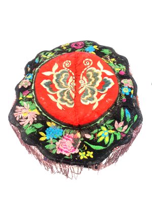 Alte chinesische Kind hut Schmetterling