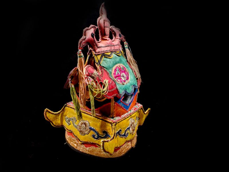Alte chinesische Kind hut Asiatische Pagode 3 3