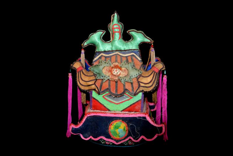 Alte chinesische Kind hut Chinesische Pagode 1 4