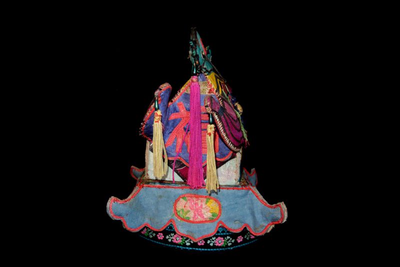 Alte chinesische Kind hut Chinesische Pagode 2 3