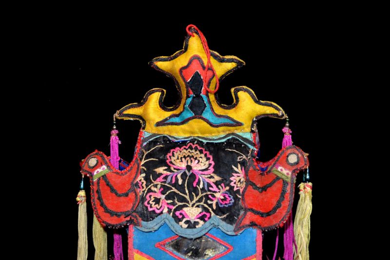 Alte chinesische Kind hut Chinesische Pagode 4 5