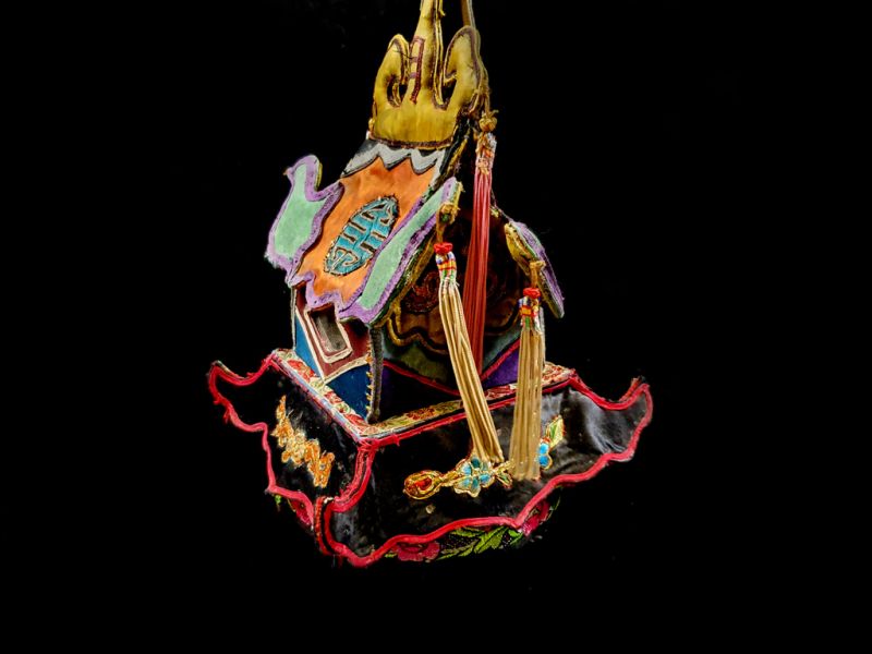 Alte chinesische Kind hut Chinesische Pagode 2