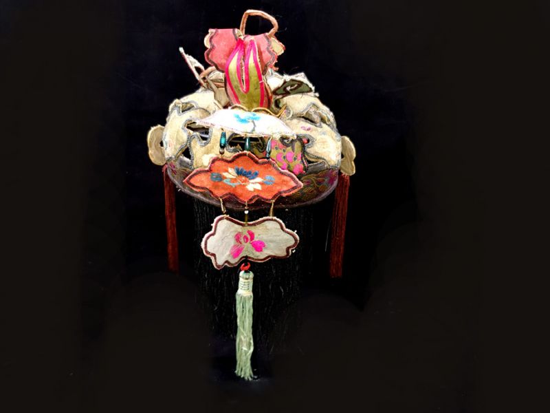 Alte chinesische Kind hut Chinesisches Baby 2 5