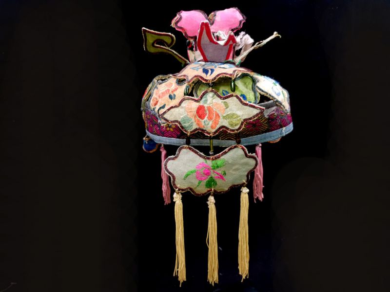 Alte chinesische Kind hut Chinesisches Baby 4