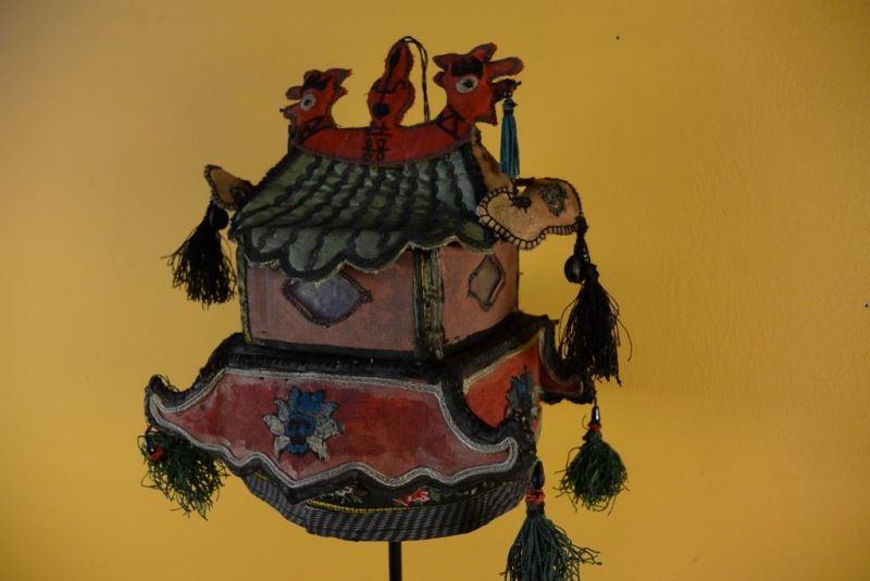 Alte chinesische Kind hut Kleine Pagode 4