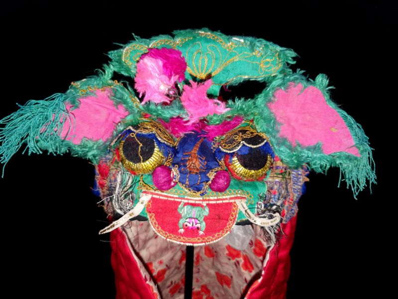 Alte chinesische Kind hut - Lustige Drachen 2