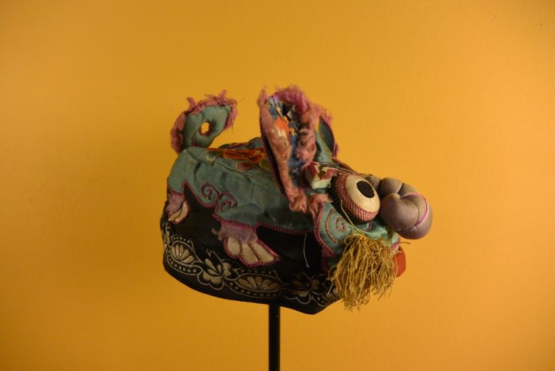 Alte chinesische Kind hut Lustige Drachen 2