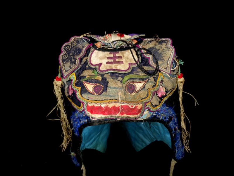 Alte chinesische Kind hut Lustiges Monster 2