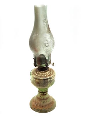 Alte chinesische Petroleumlampe 3