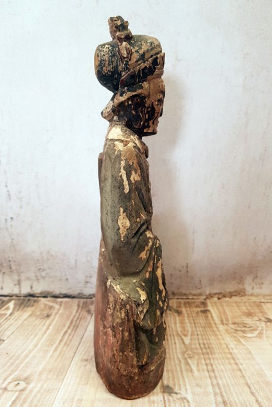 Alte chinesische Statue - Alte Frau 2