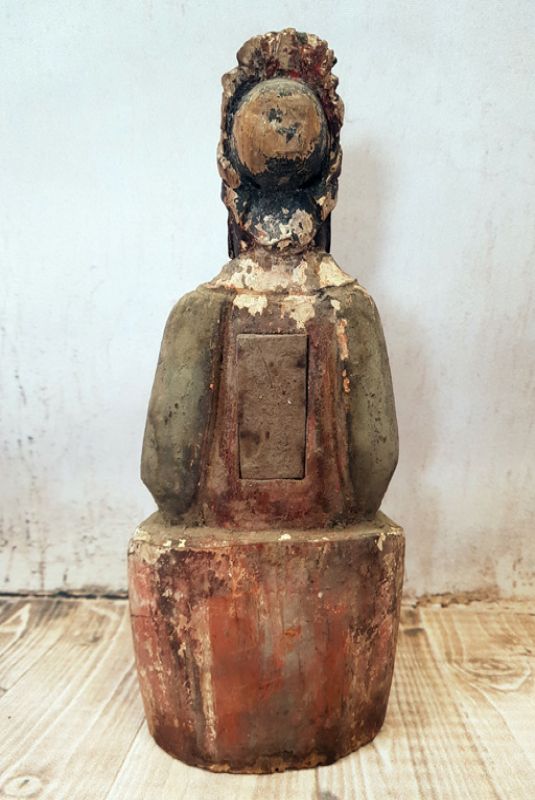 Alte chinesische Statue - Alte Frau 3
