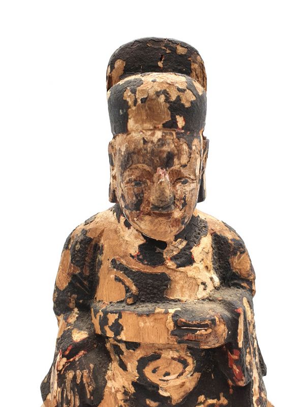 Alte chinesische Statue - Alte Kaiserin 3