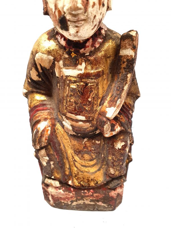 Alte chinesische Statue - Altes Ehepaar - Mann 3