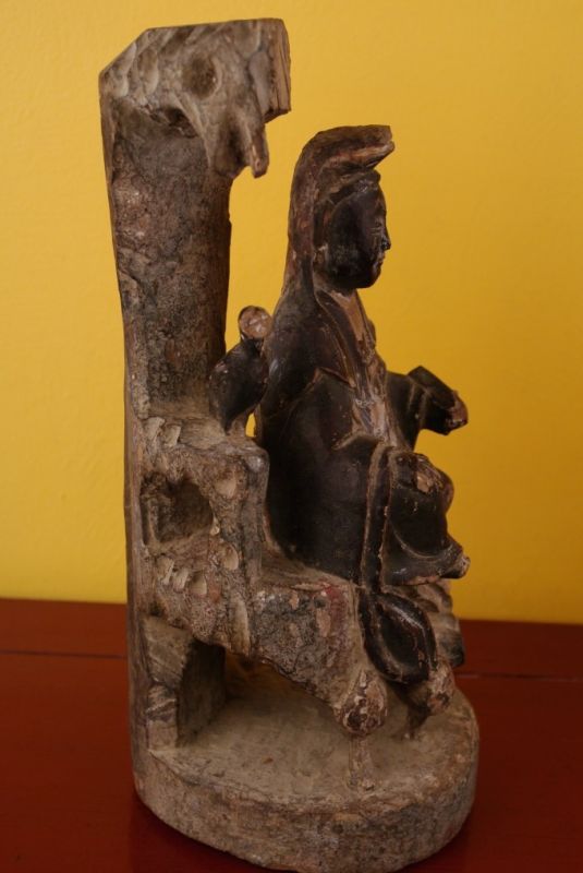 Alte chinesische Statue Chinesisch GuanYin 4