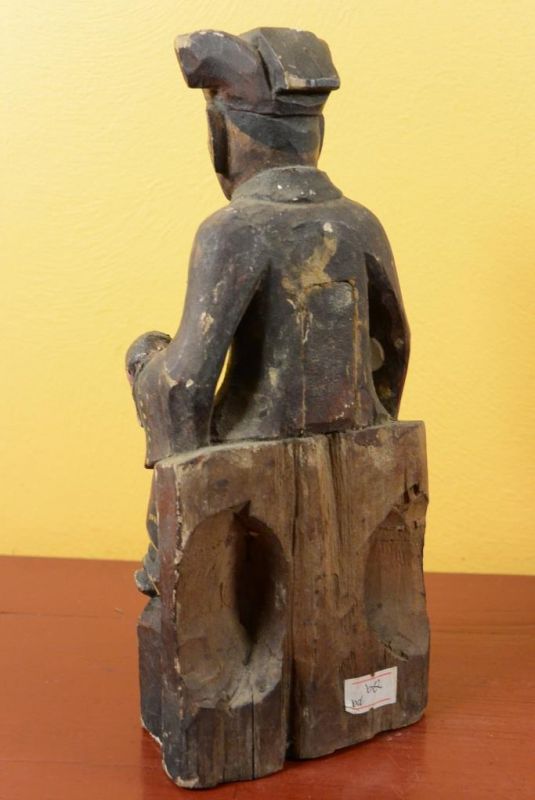 Alte chinesische Statue - Chinesischer Mandarin 5