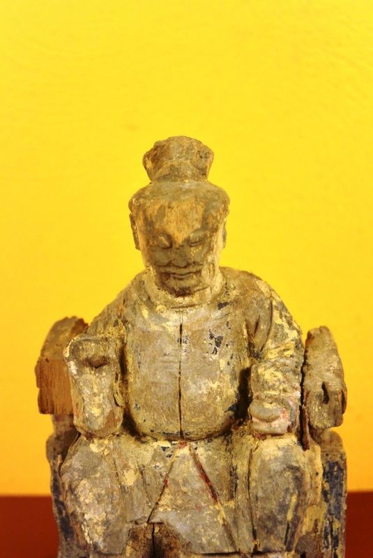Alte chinesische Statue Chinesischer Würdenträger 2