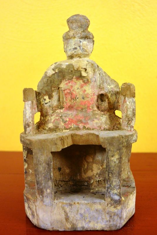 Alte chinesische Statue Chinesischer Würdenträger 4